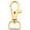 Gold, variant on Swivel Lobster Claw Clasps Classic Trigger Snap Hooks CS10 Purse Landyard Clip Fits 1/2" Strap Pack of 10 (Gunmetal)