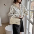 thumbnail image 3 of Bolsa de hombro cuadrado pequeño para mujer bandoleras femeninas a la Ehuebsd moda con lentejuelas bolso de mano para fiesta de boda bandolera con cadena ostentosa bolsos de noc, 3 of 7
