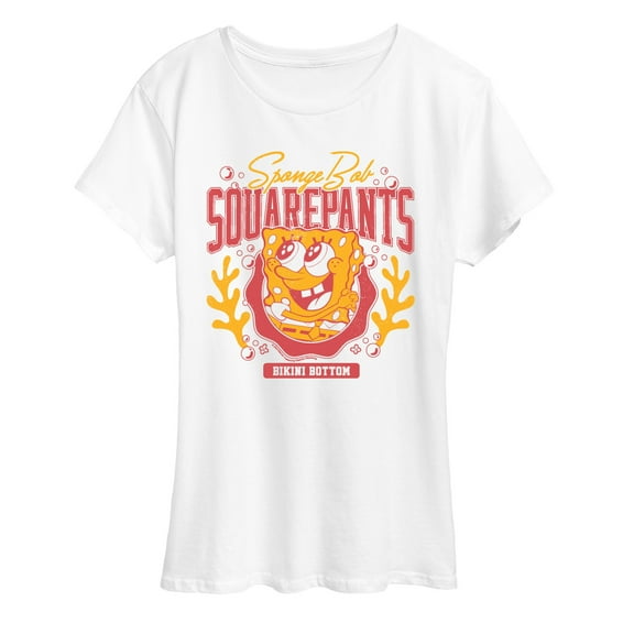 Spongebob Squarepants - Collegiate - Women's Short Sleeve Graphic T-Shirt