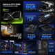 thumbnail image 3 of PC Gamer IA Xtreme PC Gaming NVIDIA GeForce RTX 5060 AMD Ryzen 7 5700 16GB SSD 1TB WIFI Minecraft Ender Dragon Productividad Versátil Acelerada con IA, 3 of 6