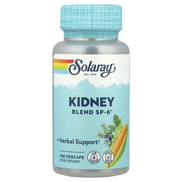 Solaray Kidney Blend SP-6 | Herbal Blend w/ Cell Salt Nutrients to Help Support Healthy Kidney Function | Non-GMO, Vegan