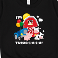 thumbnail image 3 of Inktastic Three-i-e-i-o 3rd Birthday Toddler Sweatshirt, 3 of 4