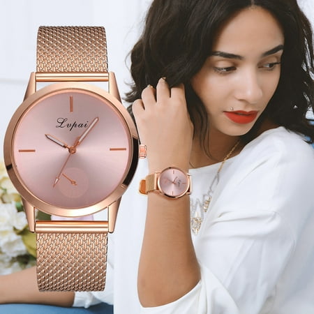Silicone Quartz Wrist Watch - Iuhan Lvpai Women's Casual Quartz Silicone Strap Band Watch Analog Wrist Watch