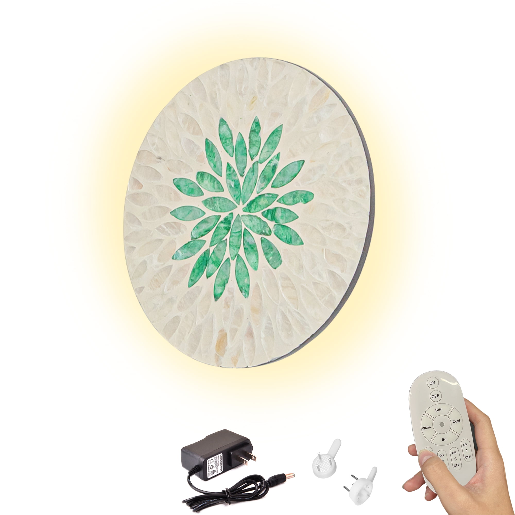 Nanoleaf Canvas Smarter Kit, RGB LED Square Wall Light Panels, 9