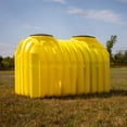 thumbnail image 4 of Norwesco Double Compartment Septic Tank with Gaskets and Tees, 1000 Gallon, Yellow, 4 of 8