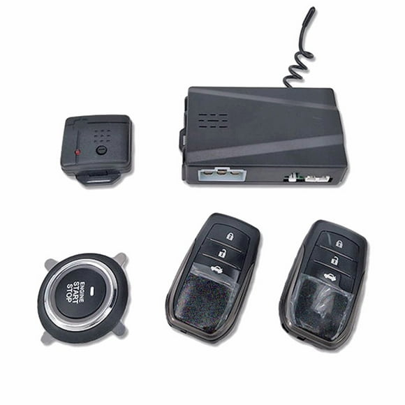 Car Passive Keyless One Button Start Remote Control System Auto Central Lock Push Button Start Stop Automotive PKE