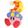 thumbnail image 1 of SANEI Boeki Kirby Discovery Deep Sleep Kirby Plush Toy, Size S, W 4.3 x D 5.9 x H 6.7 inches (11 x 15 x 17 cm), 1 of 2