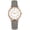 Gray -BI42, variant on Resicozy Women's Watches Leather Strap Round Dial Large Number Fashion Classic Ladies Wrist Watches White