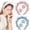 Pack of 2, variant on Spa Headband for Washing Face Wristband Set Sponge Makeup Skin Care Terry Cloth Bubble Soft Get Ready Hairband Women Girls Puffy Padded Headwear Non Slip Thick Hair Accessory