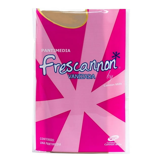 Pantimedia Frescannon para Mujer, Natural Bronce Talla G