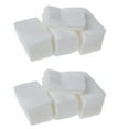 thumbnail image 1 of 640Pcs Lady White Nail Polish Remover Rectangular Face Cleaning Cotton Pads, 1 of 4