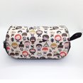 thumbnail image 1 of Harry-Bolsa de lápices con doble cremallera para niños y niñas, estuche escolar para cosméticos, papelería, Anime, regalos de navidad, 1 of 4