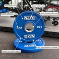 thumbnail image 2 of NEXO 2.5LB Blue Olympic Bumper Plate Pair, 2 of 4