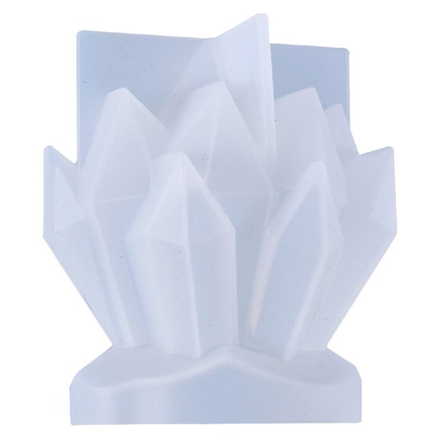 Candle Mold Non Stick Tear Resistant Reusable Flower Cluster Candle Silicone Mold for DIY Craft