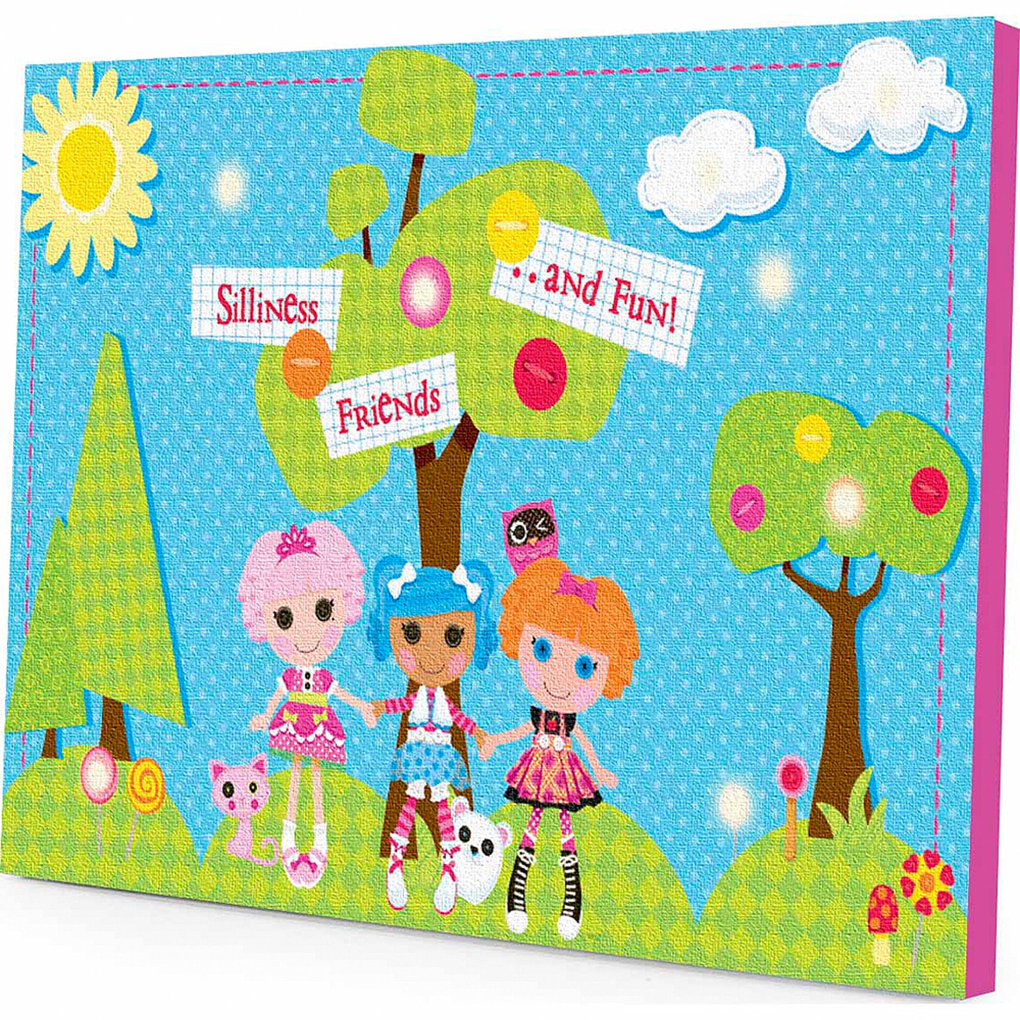 Lalaloopsy LED Light Up Canvas Wall Art Walmart