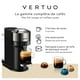 thumbnail image 5 of Cafetera y espresso Nespresso Vertuo Next Deluxe, cromo puro con espumador de leche Aeroccino, 1,1 litros, negro, cromo oscuro, 5 of 5