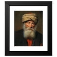thumbnail image 2 of Eduard Charlemont 15x18 Black Modern Framed Museum Art Print Titled - Portrait of an Oriental Man, 2 of 5