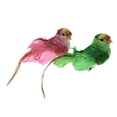 thumbnail image 5 of 1 artificiales de animales de imitación, estatua de pájaro pequeño, patio, césped de árbol Clips Zulema Ornamento artificial del pájaro, 5 of 5
