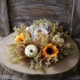 thumbnail image 4 of HomelyJoy Thanksgiving Table Center Piece & Fall Centerpieces for Tables, Rich and Charming Display with Big Pumpkins Cute Berries for Thanksgiving Dinner Table Centerpiece Decor, 4 of 7