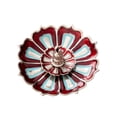 Alloy Incense Stick Holder Flower Shaped Incense Burner with Ash ...