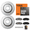 StyleMAX+, variant on Max Advanced Brakes - Brake Kit for 2019 Chevy Silverado 1500 Exc Electronic Parking Brake Rear Replacement Geomet Coated Disc Brake Rotors and Ceramic Brake Pads