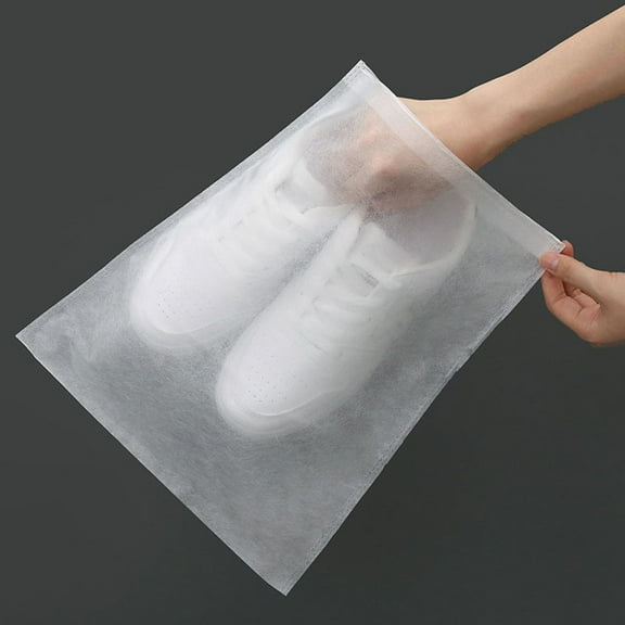 OUNONA  50 Pcs Shoe Organizer for Travel Anti-yellow Bag Dustproof Bags