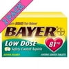 Bayer (NSAID) Low Dose (2-Pack) Safety Coated Aspirin, 81 mg Box of 32 Tablets (Set of 2)