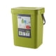 thumbnail image 1 of Kearding Cubo de basura montado en la pared no perforado para una eliminación de basura conveniente Cubos de basura no perforados Cubos de Suministros de limpieza para el hogar verde 5L, 1 of 6