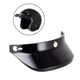 thumbnail image 4 of Protector de pico de casco, 3 accesorios a presión, pieza de repuesto, protector de parasol para 3/4 Negro, 4 of 9