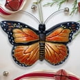 thumbnail image 3 of Monarch Butterfly Glass Christmas Ornament, 3 of 3
