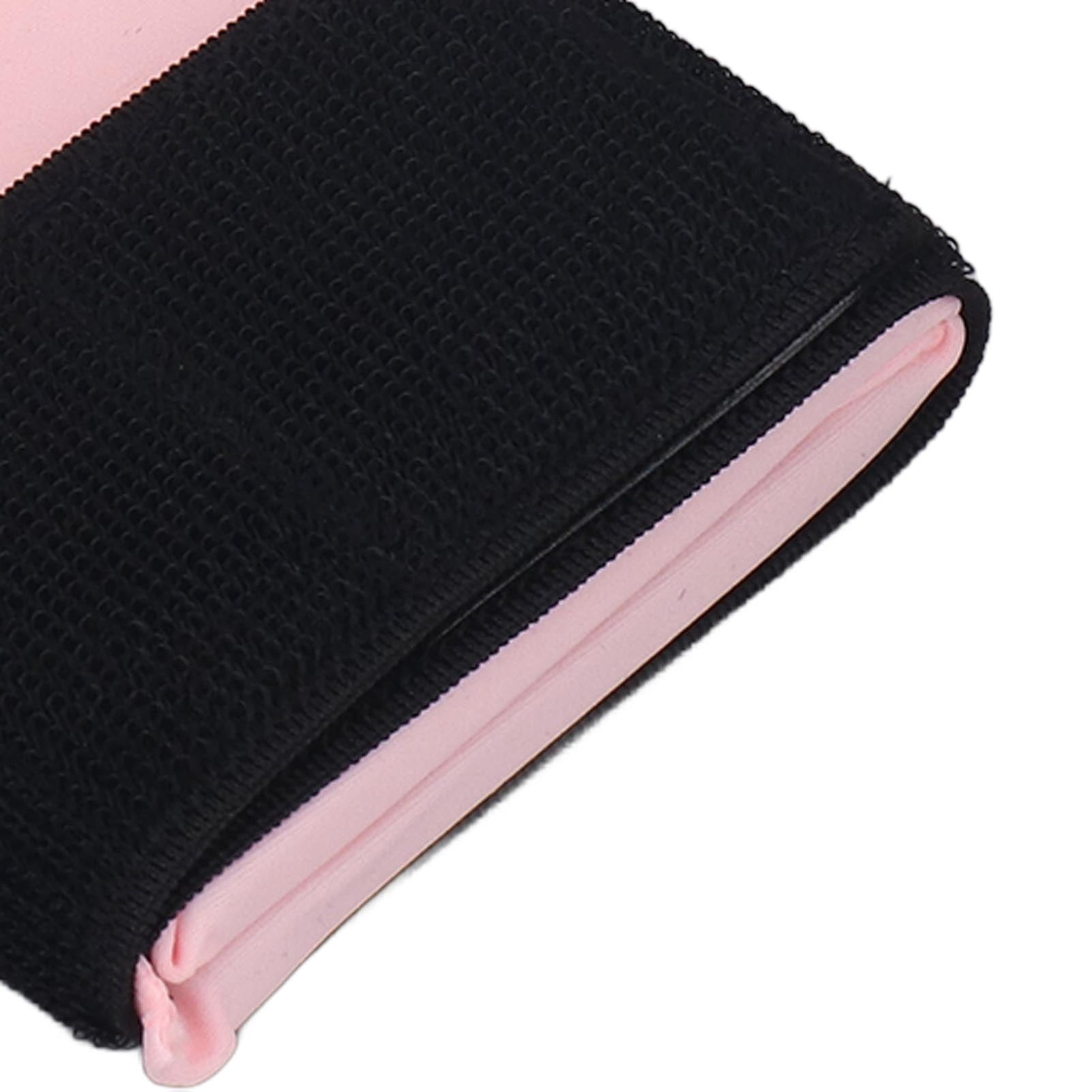 Suodoka Ankle Foot Ice Sock Reusable Gel Hot Cold Compress Adjustable Strap Foot Sock for Swelling Discomfort Pink 7.09 inches / 18 cm