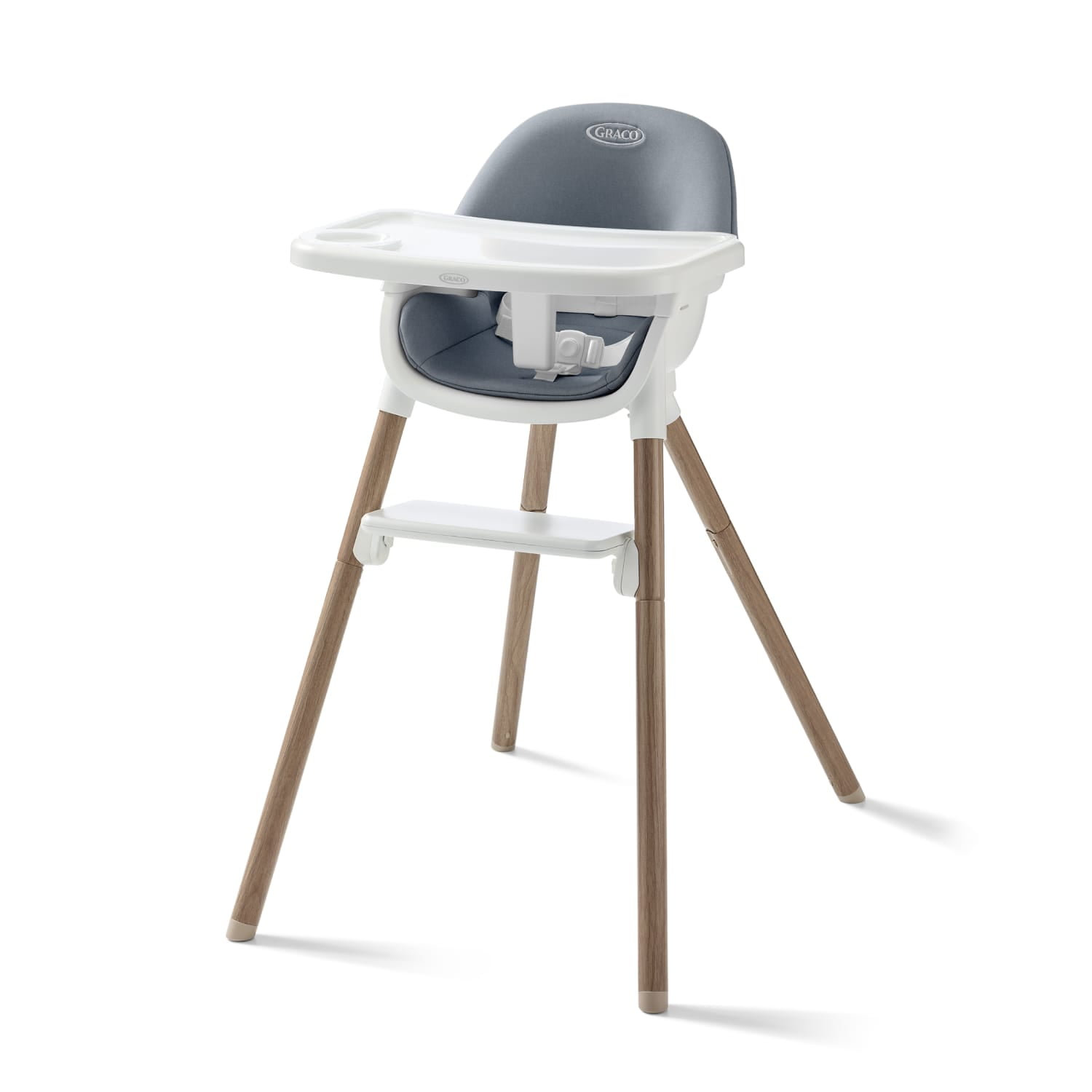 Graco Ready2Dine DLX 4-in-1 High Chair for Baby and Toddler, Pristine Blue