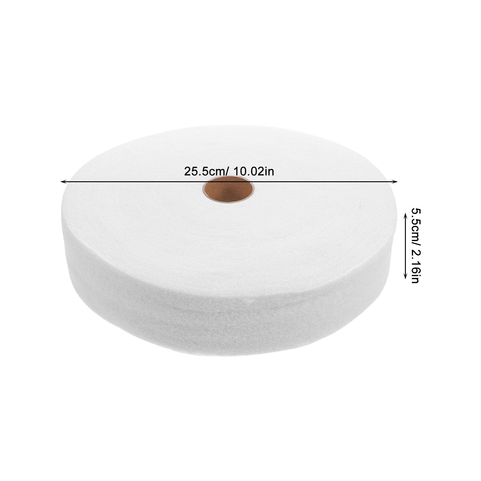 HOOWIFFY 2 Rolls White Cotton Batting Roll For Quilts Purse And Diy Crafts Needle Punched Easy Sewing