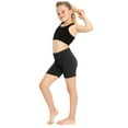 thumbnail image 2 of Stretch Is Comfort Premium Stretch Youth Girls Oh so Soft Biker Shorts| Child Size 4 -16, 2 of 6