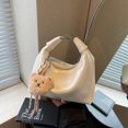 thumbnail image 1 of Bolso pequeño, ligero y sencillo de mano para mujer, estilo coreano, de un solo hombro, con bandolera tipo media luna, 2025, 1 of 5