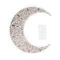 thumbnail image 2 of Moon Phase Carving Hollow Pattern,Moon Phase Wooden Carving Moon Phase Decoration Home Ornaments Solid Performance, 2 of 14