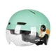 thumbnail image 4 of Casco de Bicicleta Eléctrica Perfecl con Luz y Visera Verde para Adultos Ajustable 58-63 cm, 4 of 8
