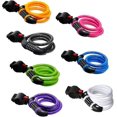 thumbnail image 1 of Bike Lock, High Security, 5 Digit Resettable Combination Coiling Cable Lock Best For Bicycle Outdoors, 1.2mx12mm,blue, 1 of 5