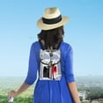 thumbnail image 3 of TACILIP Backpack, Heavy Duty Clear Backpack, Mini Gym Drawstring Bag for Student School Supplies Camping Travel, 3 of 8
