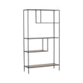 thumbnail image 1 of Ilios Innova | Librero Decorativo Moderno Industrial con 4 Niveles - Estantería Minimalista para Libros y Adornos, Estructura Metálica y Repisas de MDF., 1 of 9