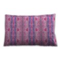 thumbnail image 1 of Ahgly Company à Motifs d'Intérieur Rectangulaire Violet Pourpre Coussin Lombaire, 13 Pouces par 19 Pouces, 1 of 5
