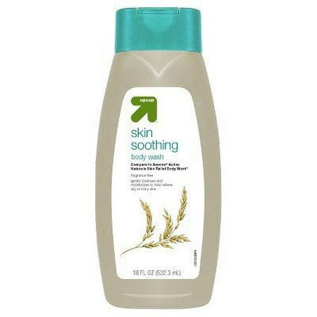 2pk Up & Up Fragrance Free Soothing Body Wash - 18oz each