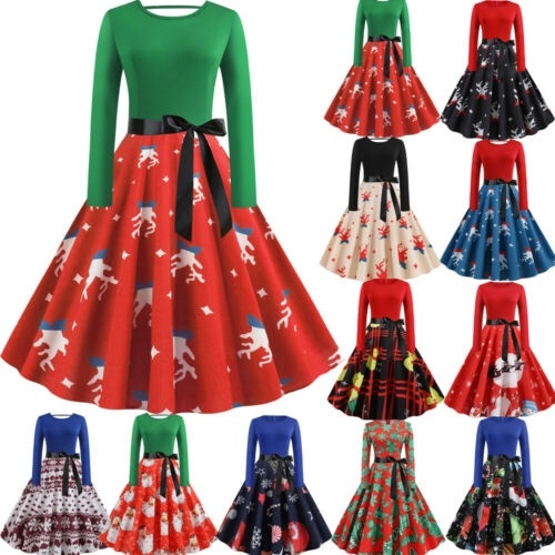 christmas dress retro