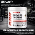 thumbnail image 4 of RAW Nutrition Essential 100% Pure Creatine Monohydrate Powder, Unflavored, 50 Servings, 4 of 8