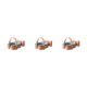 thumbnail image 3 of Bearachild Soporte para secador de pelo Cepillos Estante de plástico Autoadhesivo Ahorro de espacio Estante de almacenamiento Interior Sala de estar naranja 3piezas Bearachild CBP186599, 3 of 6