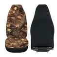 thumbnail image 4 of Kuiaobaty Car Seat Cover Soft Front Seat Protector for Men Women Washable Easy to Install Auto Decor, Camo Hunting Forest Brown, 4 of 7