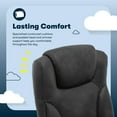 thumbnail image 4 of Serta Comfort Eco Office Ergonomic Computer Chair Lumber Support Black, 4 of 8