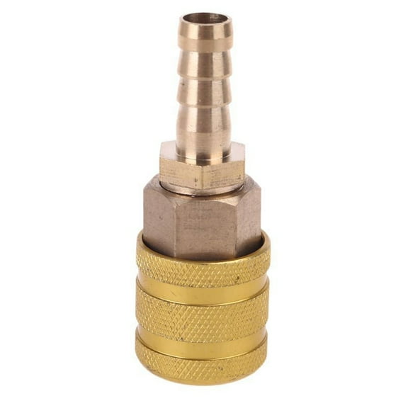Tire Air Chuck Heavy Duty Screw on Brass Tire Air Chuck for Tire Inflator Gauge Compressor Accessories Twist-on Chuck 6mm