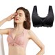 thumbnail image 5 of Sujetador cómodo Qarigey con cierre frontal 5D Push Up Seamless No Trace Beauty Sports Encaje informal para mujer Negro Type2 NO2, 5 of 6