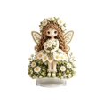 thumbnail image 2 of 3D Flower Fairy Fabric Poke Art Kit DIY Educational Craft Toy for Kids Handmade Art Project Birthday Gift Home Desk Decor Party Favor, 2 of 4